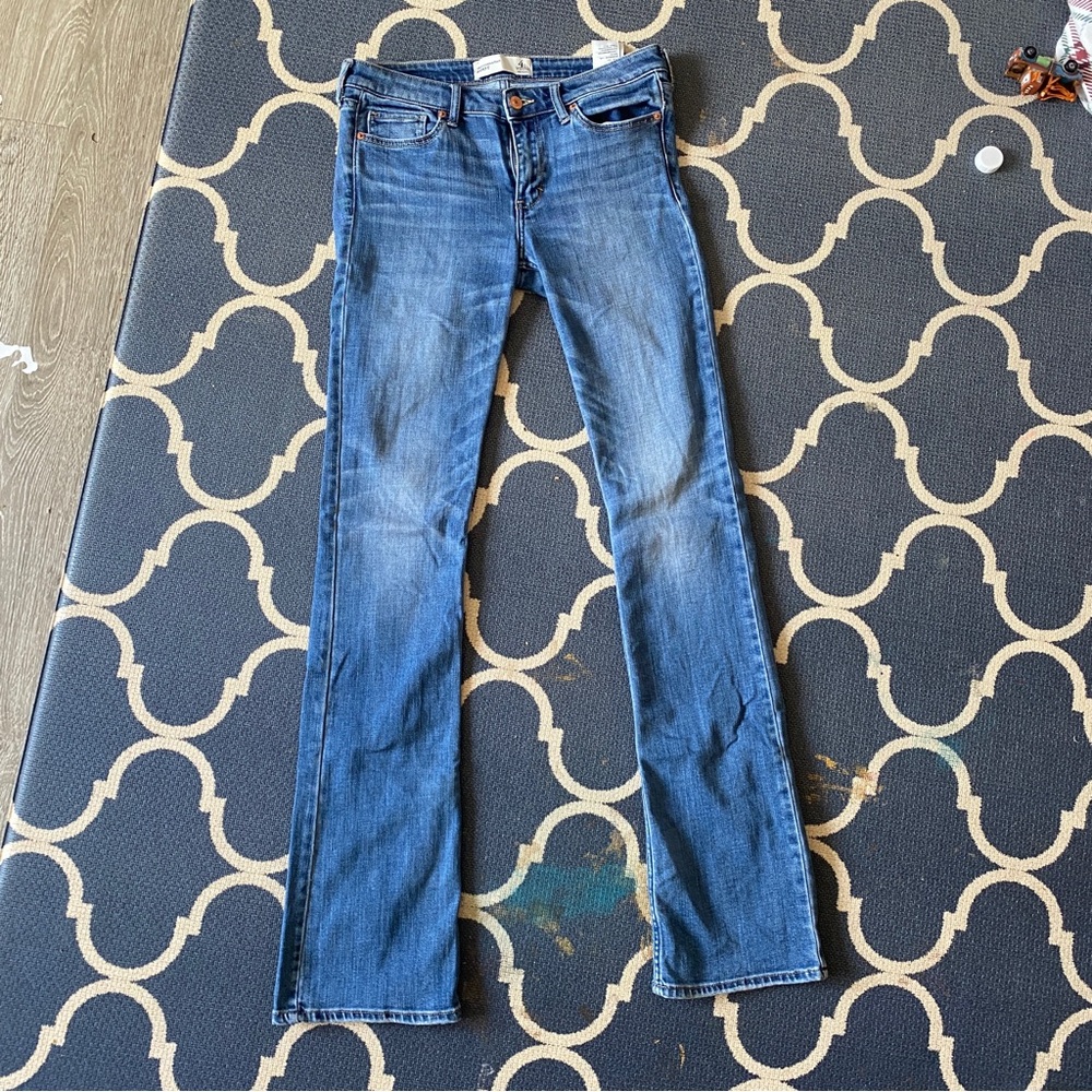 Abercrombie  and fitch boots jean